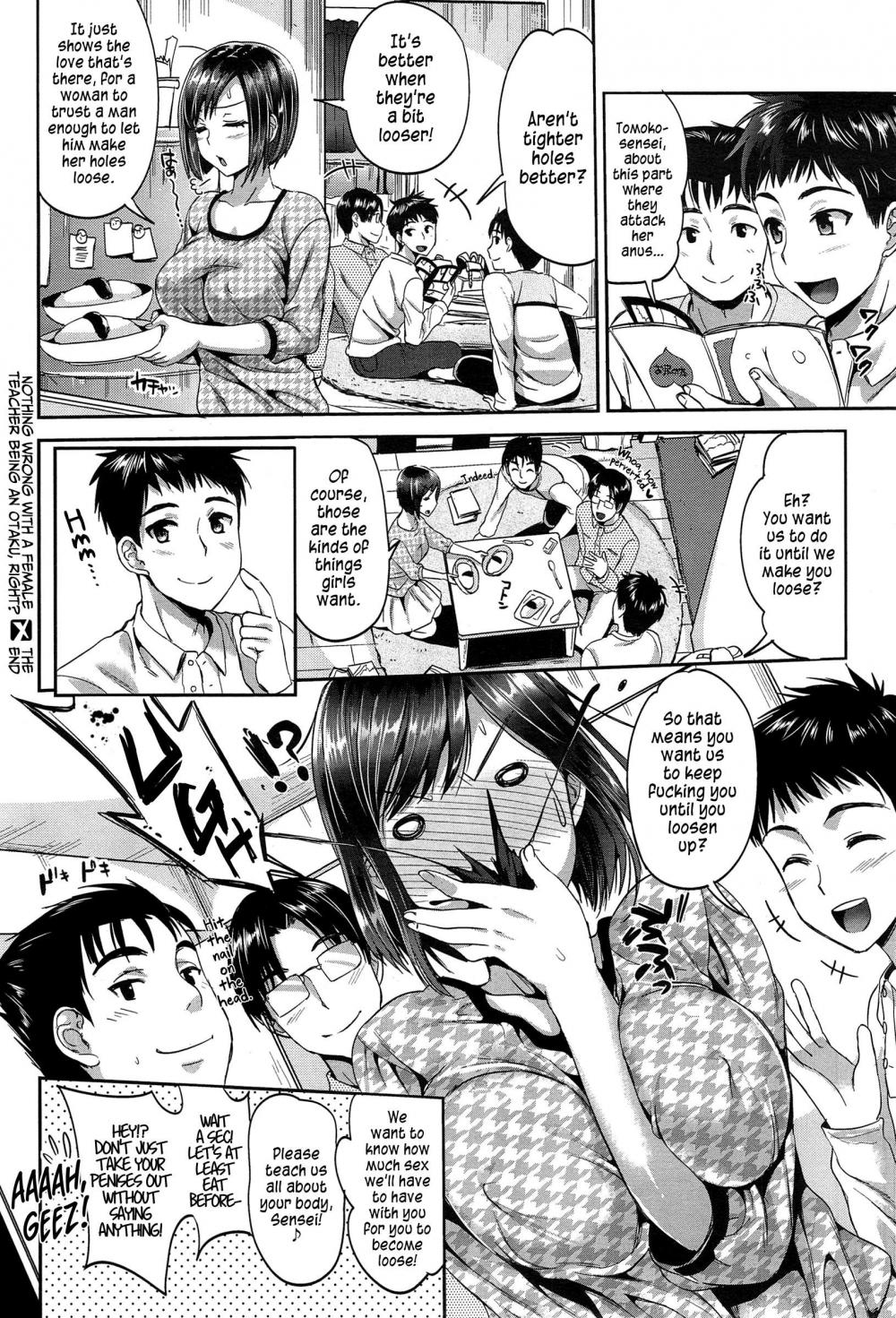 Hentai Manga Comic-Nothing Wrong With A Female Teacher Being An Otaku, Right!?-Read-26